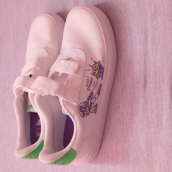 NWT✨Buzz Lightyear Adidas Youth Shoes - Picture 2 of 4